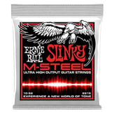 Ernie Ball Slinky M-Steel Electric Guitar Strings 10-52 Gauge